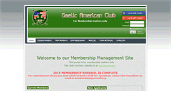 Desktop Screenshot of gaelicamericanclub.com